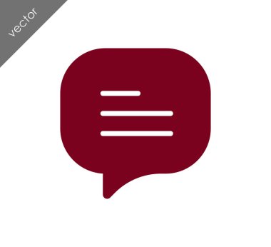 Metin balonu simgesinin