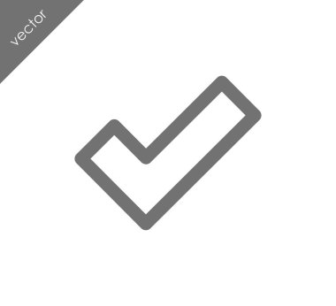 onay işareti simgesi 