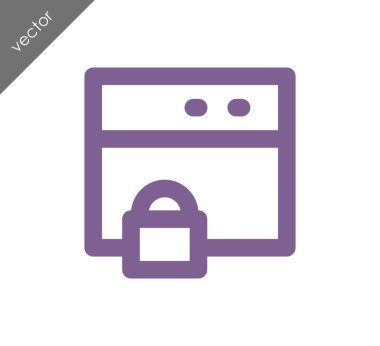 Web sayfası güvenlik simgesi