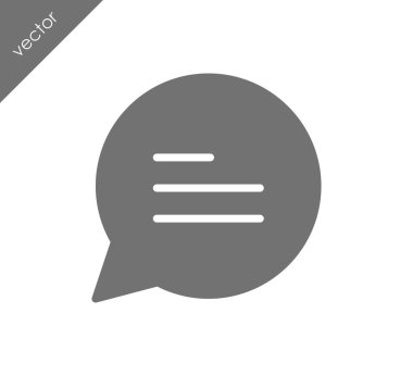 Metin balonu simgesinin