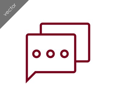 Sohbet simgesi söylenecek daha