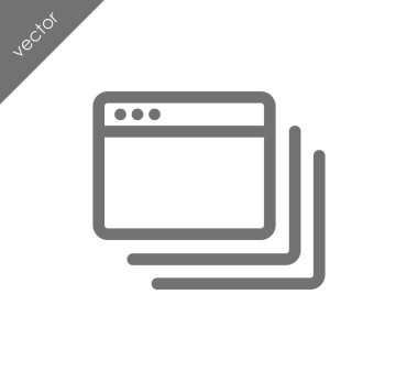 Basit tarayıcı simgesi