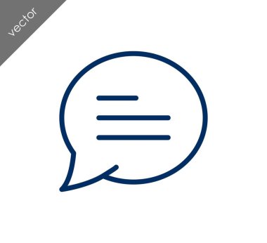 Metin balonu simgesinin