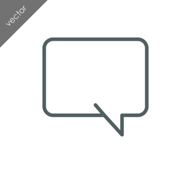 Düşünce balonu simgesinin