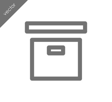 Arşiv kutusu simgesi