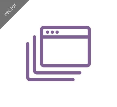 Basit tarayıcı simgesi