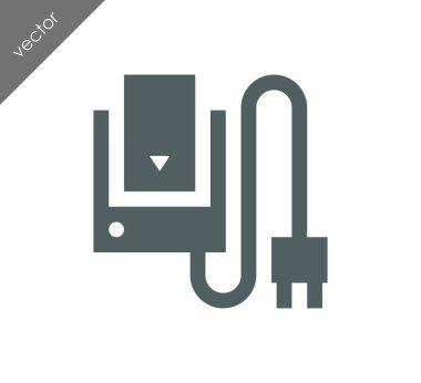 Şarj cihazı tak simgesi