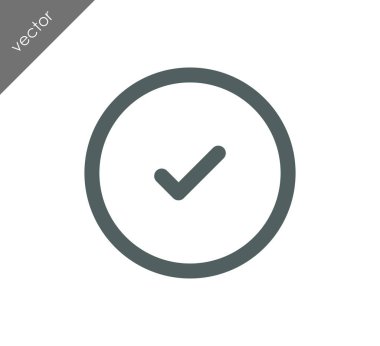 onay işareti simgesi 