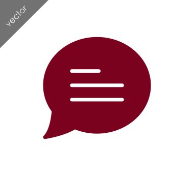 Metin balonu simgesinin