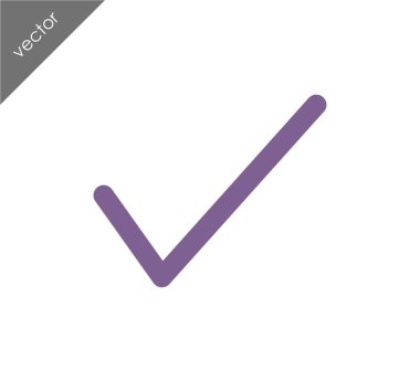 onay işareti simgesi 