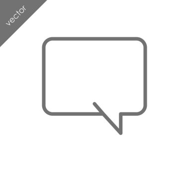 Düşünce balonu simgesinin