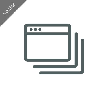 Basit tarayıcı simgesi