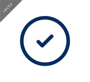 onay işareti simgesi 