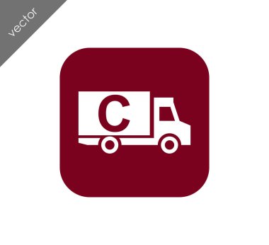 Kargo kamyonu simgesi