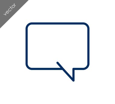 Düşünce balonu simgesinin