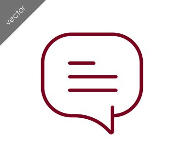 konuşma balonu simgesinin