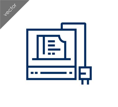 Şarj cihazı tak simgesi