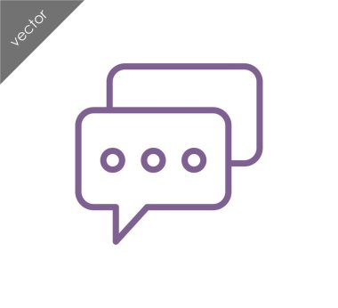 Sohbet simgesi söylenecek daha