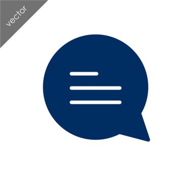 Metin balonu simgesinin