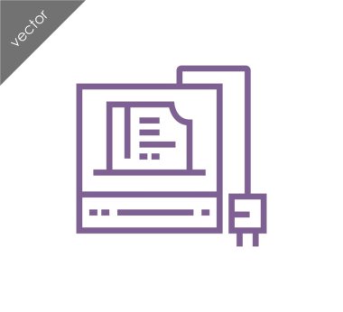 Şarj cihazı tak simgesi