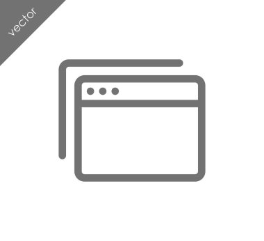 Basit tarayıcı simgesi