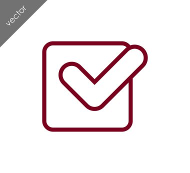 onay işareti simgesi 