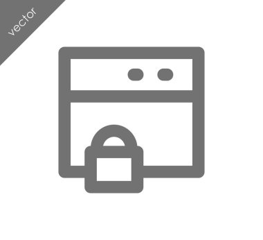 Web sayfası güvenlik simgesi