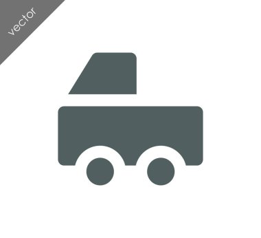 Araba simgesi, illüstrasyon 