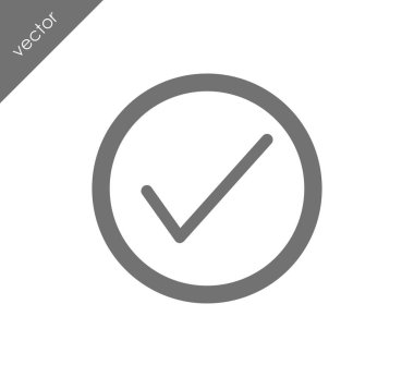 onay işareti simgesi 