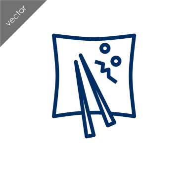 Yemek çubukları web simgesi