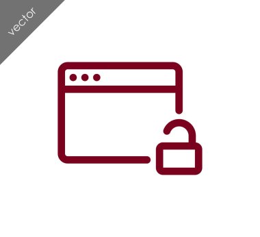 Web sayfası güvenlik simgesi