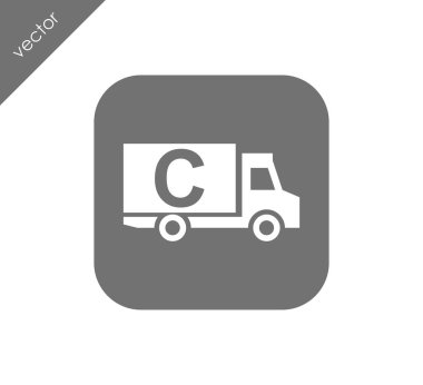 Kargo kamyonu simgesi