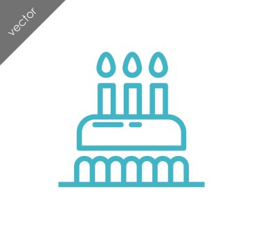 doğum günü pastası simgesi
