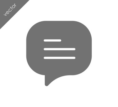 Metin balonu simgesinin