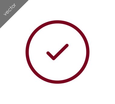 onay işareti simgesi 