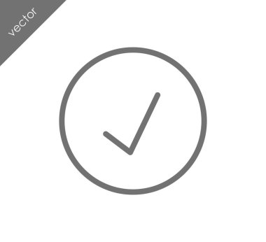 onay işareti simgesi 