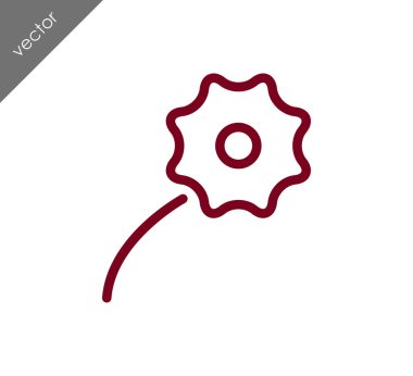 çiçek açan çiçek simgesi