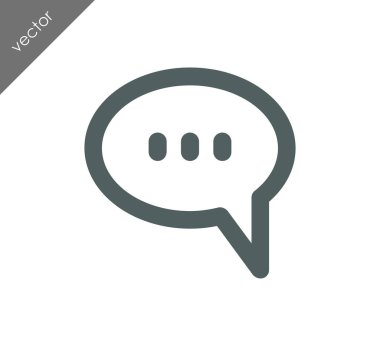 Sohbet simgesi söylenecek daha