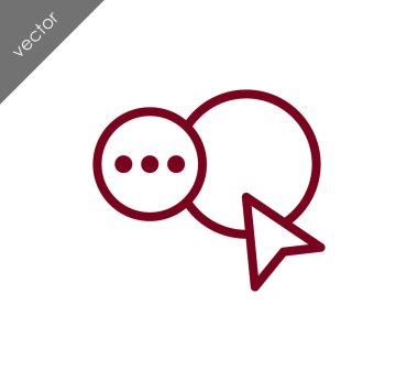Sohbet simgesi tasarım