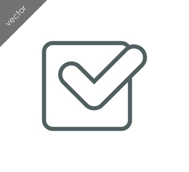 onay işareti simgesi 