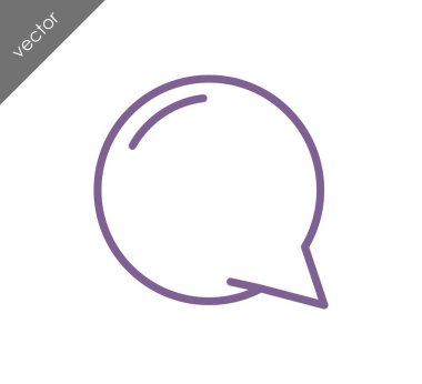 Düşünce balonu simgesinin