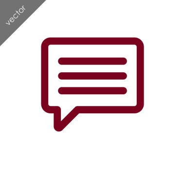 Metin balonu simgesinin