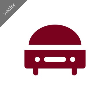 Araba simgesi, illüstrasyon 