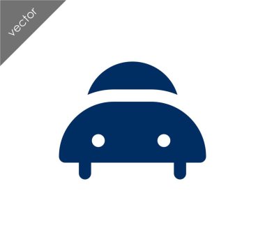 Araba simgesi, illüstrasyon 