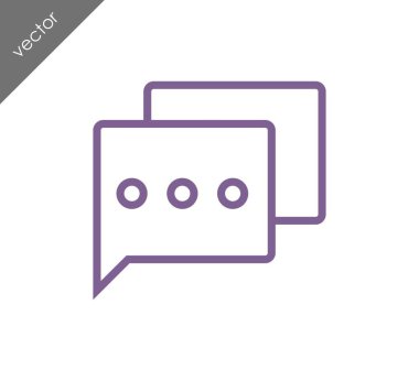 Sohbet simgesi söylenecek daha