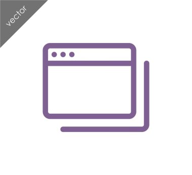 Basit tarayıcı simgesi