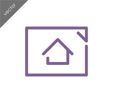 mimari planı simgesi