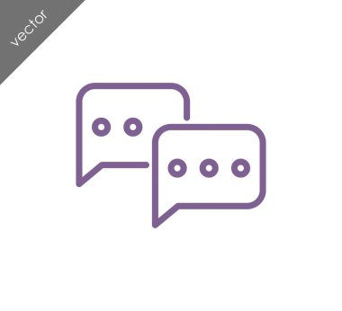 Sohbet simgesi söylenecek daha