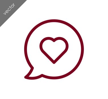 aşk sohbet simgesi