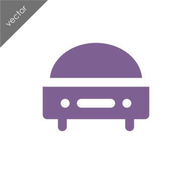 Araba simgesi, illüstrasyon 